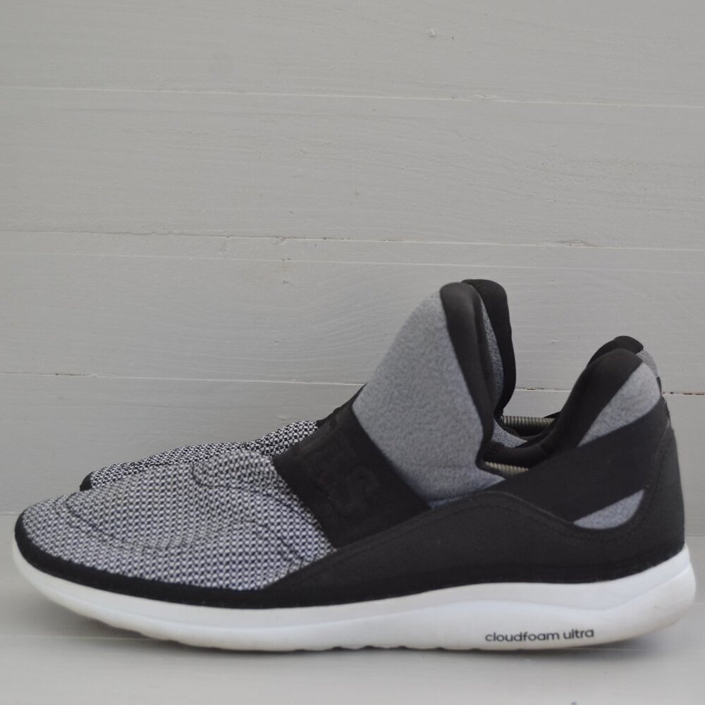 Adidas Couldfoam Ultra Black White Sneakers Men's 16 Performance Zen Athletic